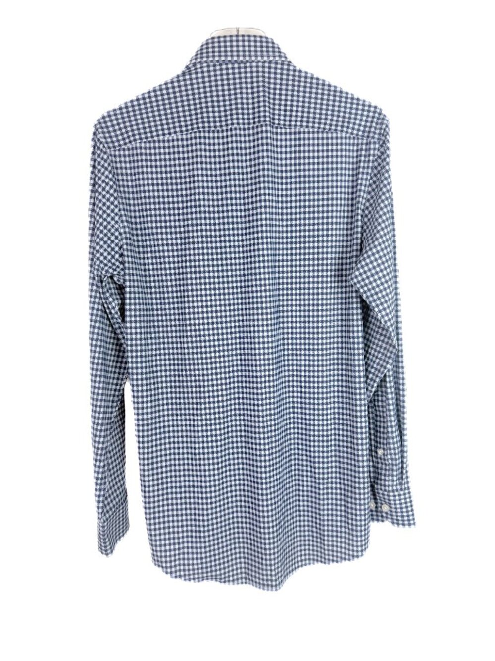 NWT Collars & Co Apex Performance Dress Shirt Semi-Spread Collar Gingham Small S - Picture 8 of 10